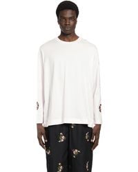 Simone Rocha - Daisy Cutout Long Sleeve T-Shirt - Lyst
