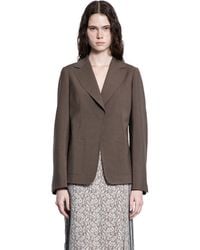 Fendi - Wool And Mohair Blazer - Lyst