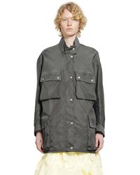 Prada - Washed Re-Nylon Rain Jacket - Lyst
