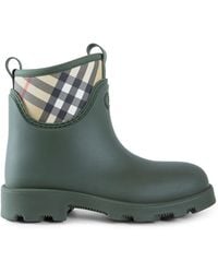 Burberry - Rubber Marsh Stamp Low Boots - Lyst