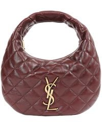 Saint Laurent - Icarino Quilted Nappa Bag - Lyst