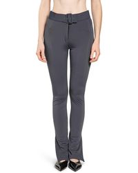Courreges - Panties Buckle Tech Jersey Trousers - Lyst