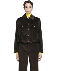 Loewe - Cotton Corduroy Jacket - Lyst