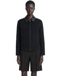 Max Mara - Double Wool Cashmere And Silk Jacket - Lyst