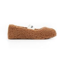 Moon Boot - Mb Shearling Ballerinas - Lyst