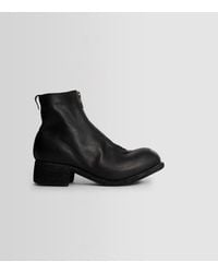 Guidi - Front Zip Leather Ankle Boots - Lyst