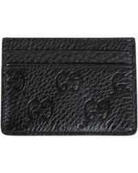 Gucci - Mini Leather Card Case - Lyst