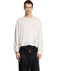 Ann Demeulemeester - Emil 'Bike' Print Long Sleeve T-Shirt - Lyst