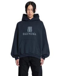 Balenciaga - Nano Bb Hoodie Medium Fit - Lyst