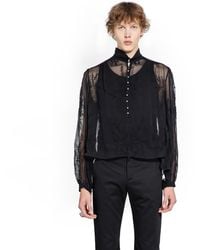 Ann Demeulemeester - Thorald High Comfort Cropped Serafino Top - Lyst