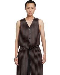 Ann Demeulemeester - Kaare Classic Waistcoat - Lyst