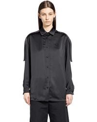 Moncler Genius - Ee72 By Edward Enninful Satin Shirt - Lyst