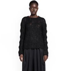 Cdg/cdg - Mohair Wool Knit Sweater - Lyst