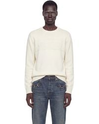 Gucci - Knit Cotton Wool Jumper With Intarsia - Lyst