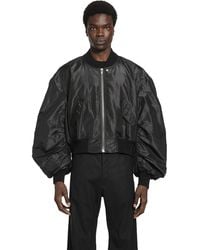 Rick Owens - Temple Secchia Flight Jacket - Lyst