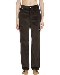 Loewe - Cotton Corduroy Trousers - Lyst
