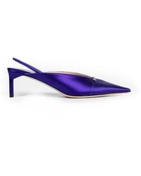 Tom Ford - Julianne Satin Slingback Pumps - Lyst