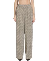Balenciaga - Monogram Pyjama Pants - Lyst