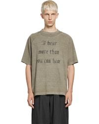 Undercover - Printed Cotton Jersey T-Shirt - Lyst