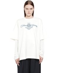 Acne Studios - Layered Crest Long Sleeve T-Shirt - Lyst