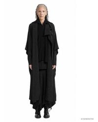 Yohji Yamamoto - Knit Combi Kimono Coat - Lyst