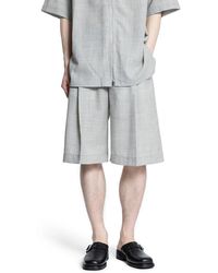 Studio Nicholson - Knee Length Tailored Shorts - Lyst