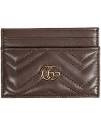 Gucci - Leather Cardholder - Lyst
