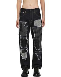 Junya Watanabe - Patch 5 Pocket Jeans - Lyst