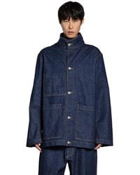 Studio Nicholson - Giacca Di Jeans - Lyst