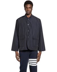 Thom Browne - Packable Logo Print Jacket In - Lyst