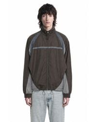 Maison Margiela - Contrast Panel Track Jacket - Lyst