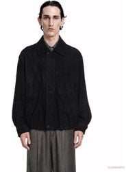 Ssstein - Goat Suede Jacket - Lyst