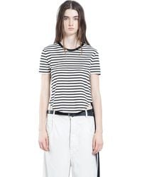 Ann Demeulemeester - Floor Micro T-Shirt - Lyst