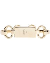Gucci - Horsebit Motif Bangle Bracelet - Lyst