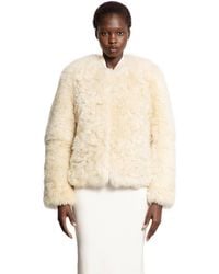 Tom Ford - Collarless Shearling Jacket - Lyst