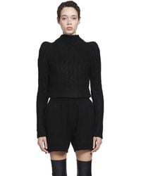 Rick Owens - Tower Cropped Con Top - Lyst