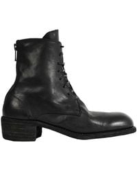Guidi - Leather Ankle Boots - Lyst