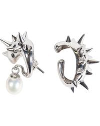 ALAN CROCETTI - Mini Spike Alien Pearl Ear Set - Lyst