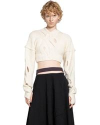 Halo - Cables Crop Top - Lyst