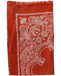 Destin - Paisley Print Cotton Bandana - Lyst