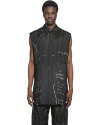 Rick Owens - Temple Jumbo Sl Outershirt - Lyst