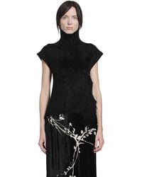 YA YI - Mantra Fringe Vest - Lyst