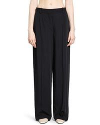 TOTEME - Wide Fluid Trousers - Lyst