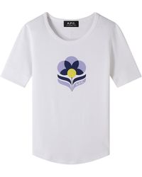 A.P.C. - Gardãnia T-Shirt - Lyst