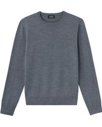 A.P.C. - Charcoal Gray - Lyst