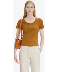A.P.C. - Luna T-shirt Camel - Lyst