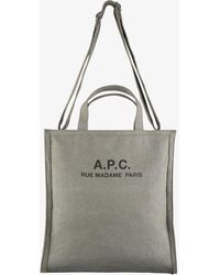 A.P.C. - A. P.c. Men's Recuperation Shopping Bag One Size In Khaki - Lyst