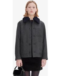 A.P.C. - Heather Charcoal Gray - Lyst