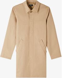 A.P.C. - A. P.c. Urban Mac Xs Beige - Lyst