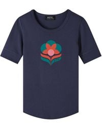 A.P.C. - Gardãnia T-Shirt - Lyst